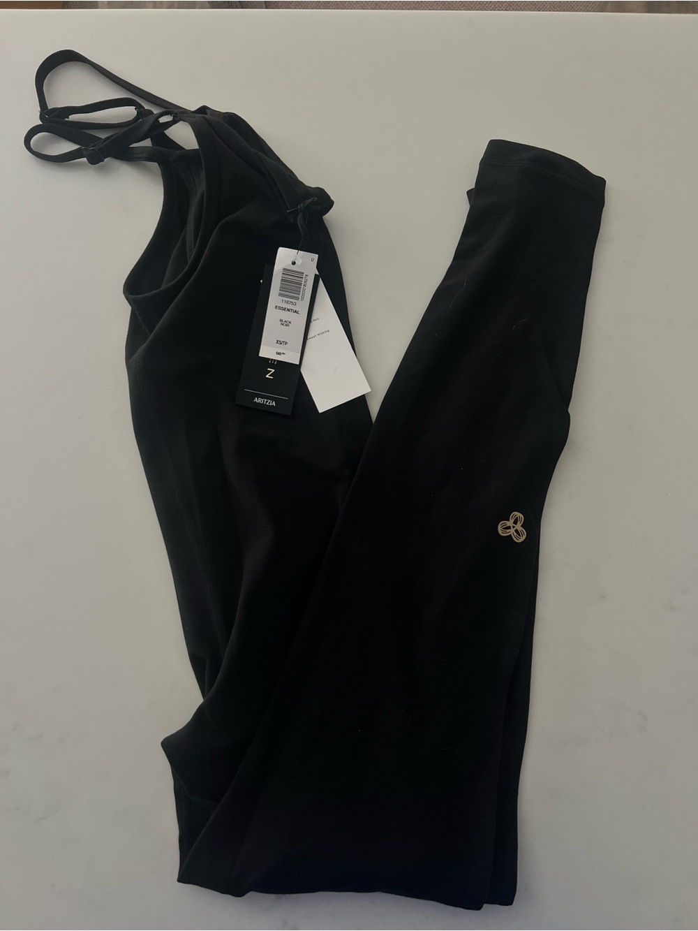 NWT Aritzia Golden Jumpsuit in Black